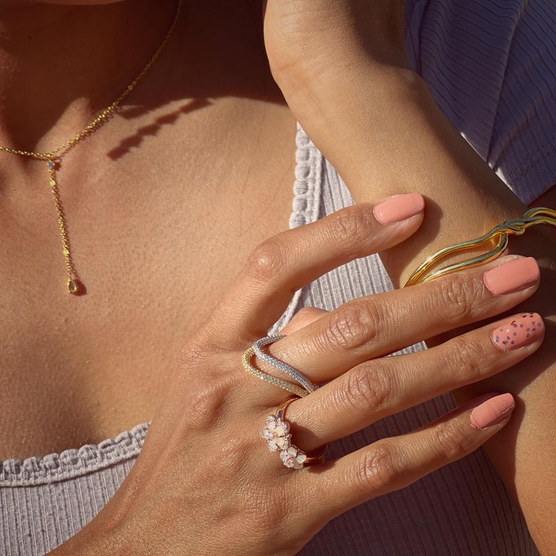 Vedika Rose Ring