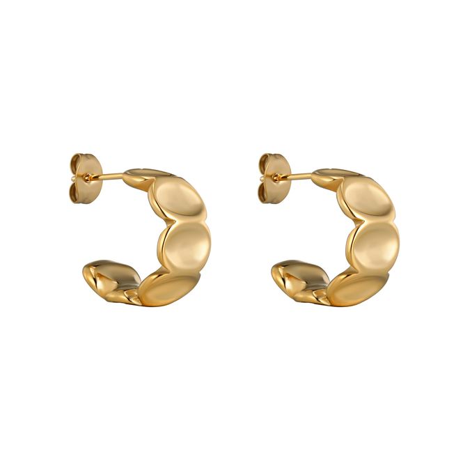 Hovedbilde Elora Medium Hoops Golden